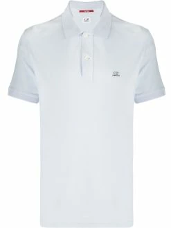 C.P. Company polo à logo brodé