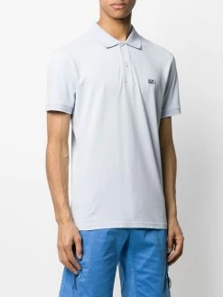 C.P. Company polo à logo brodé