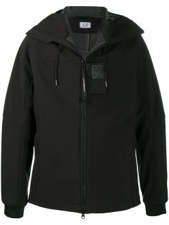 C.P. Company veste zippée à patch logo