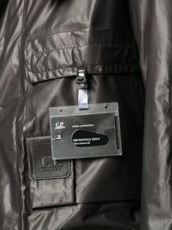 C.P. Company veste zippÃ©e Ã  patch logo