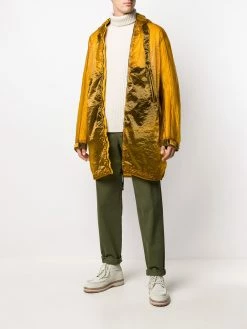 C.P. Company parka à effet métallisé