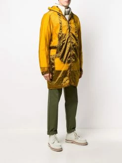 C.P. Company parka à effet métallisé