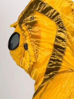 C.P. Company parka à effet métallisé