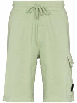 C.P. Company short de sport à patch logo