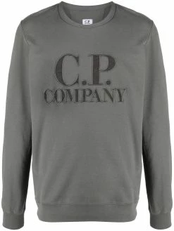 C.P. Company pull à logo brodé