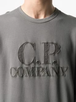 C.P. Company pull à logo brodé