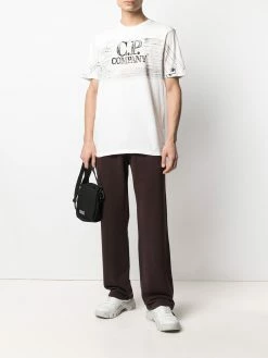 C.P. Company t-shirt à logo imprimé