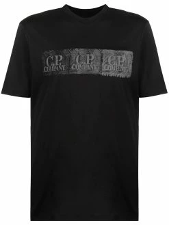 C.P. Company t-shirt à logo imprimé
