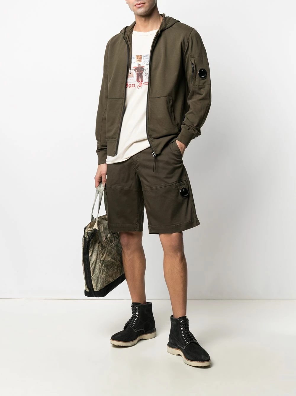 C.P. Company Hoodie à fermeture zippée Bonne Qualité hoodies homme 4 C.P. Company hoodie à fermeture zippée