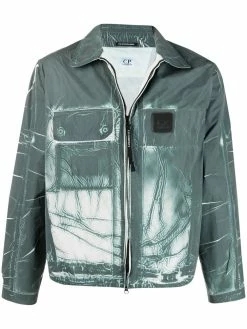 C.P. Company veste matelassée à patch logo