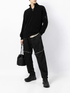 C.P. Company pull zippé à détail verre de lunette signature