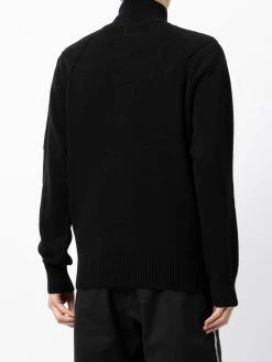 C.P. Company pull zippé à détail verre de lunette signature