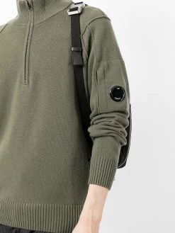 C.P. Company sweat zippé à patch logo