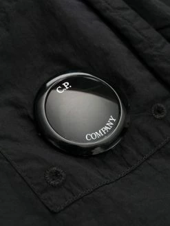 C.P. Company short de bain à patch logo