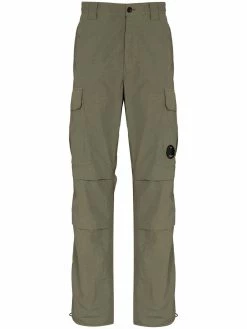 C.P. Company pantalon cargo à détail verre de lunette signature