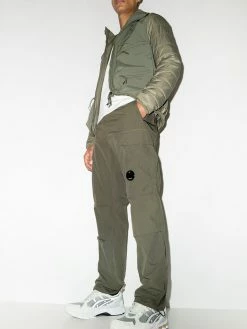 C.P. Company pantalon cargo à détail verre de lunette signature