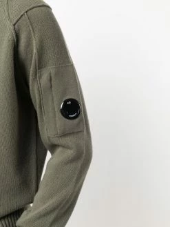 C.P. Company pull à plaque logo