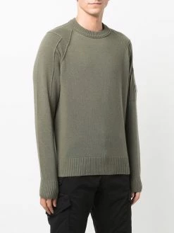 C.P. Company pull à plaque logo