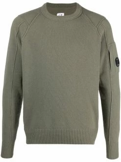 C.P. Company pull à plaque logo