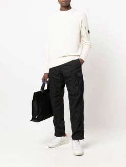 C.P. Company pull à logo sur les manches