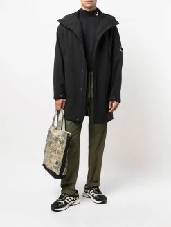 C.P. Company manteau à patch logo