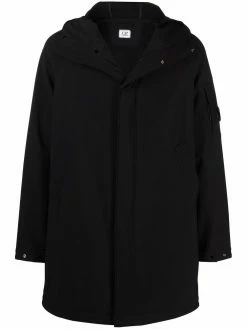 C.P. Company manteau à patch logo