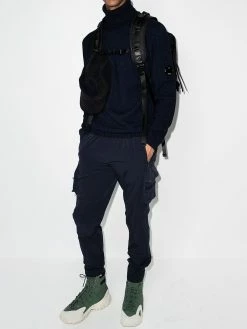 C.P. Company pull en polaire à col roulé