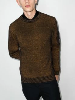 C.P. Company pull texturé à détail verre de lunette signature