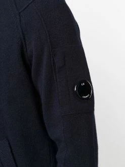 C.P. Company Pas Cher Cardigan zippé en maille pulls homme 11 C.P. Company cardigan zippé en maille