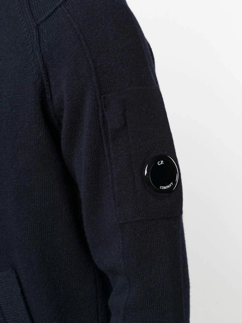 C.P. Company Pas Cher Cardigan zippé en maille pulls homme 7 C.P. Company cardigan zippé en maille