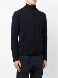 C.P. Company Pas Cher Cardigan zippé en maille pulls homme 9 C.P. Company cardigan zippé en maille