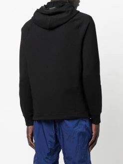 C.P. Company hoodie zippé à patch logo