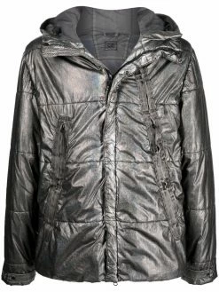 C.P. Company veste métallisée à capuche