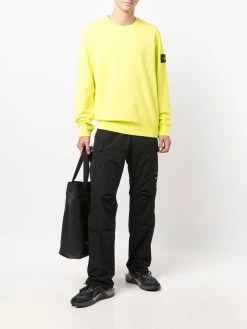 C.P. Company pantalon droit à détail d'objectif