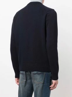 C.P. Company pull en maille fine à détail d'objectif