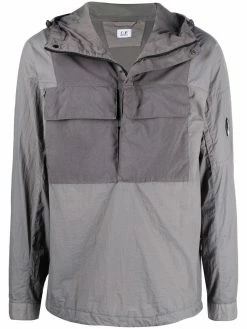 C.P. Company veste bicolore à effet froissé