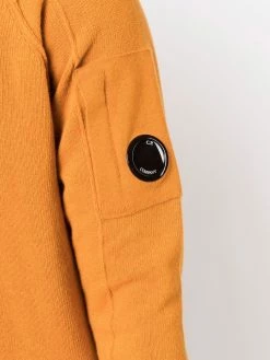 C.P. Company pull à plaque logo