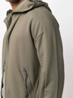 C.P. Company hoodie à fermeture zippée