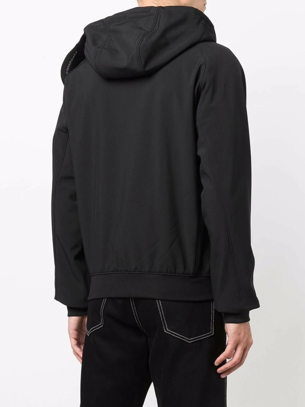 Prix Abordable C.P. Company Veste zippée à patch logo vestes à capuche homme 6 C.P. Company veste zippée à patch logo