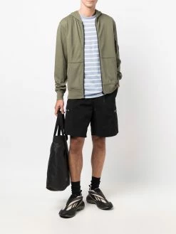 C.P. Company hoodie zippé à lien de resserrage