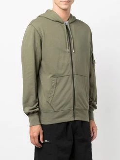 C.P. Company hoodie zippé à lien de resserrage