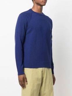 C.P. Company pull à plaque logo