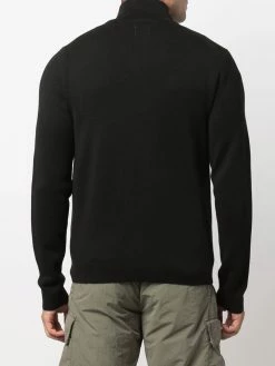 C.P. Company pull zippé à patch logo