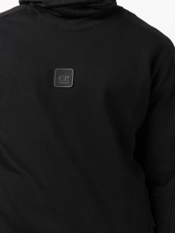 C.P. Company hoodie en polaire à patch logo