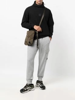 C.P. Company hoodie en polaire à patch logo