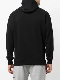 C.P. Company hoodie en polaire à patch logo