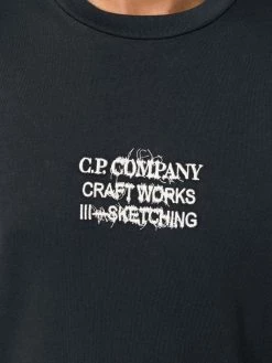 C.P. Company t-shirt à logo imprimé