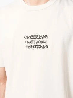 C.P. Company t-shirt à logo imprimé