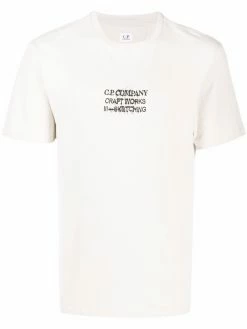 C.P. Company t-shirt à logo imprimé