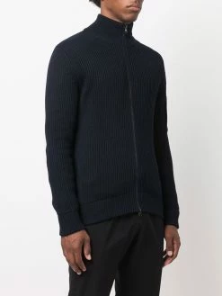 C.P. Company pull zippé à plaque logo